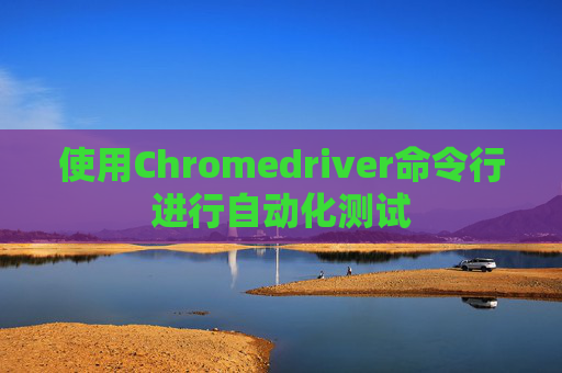 使用Chromedriver命令行进行自动化测试